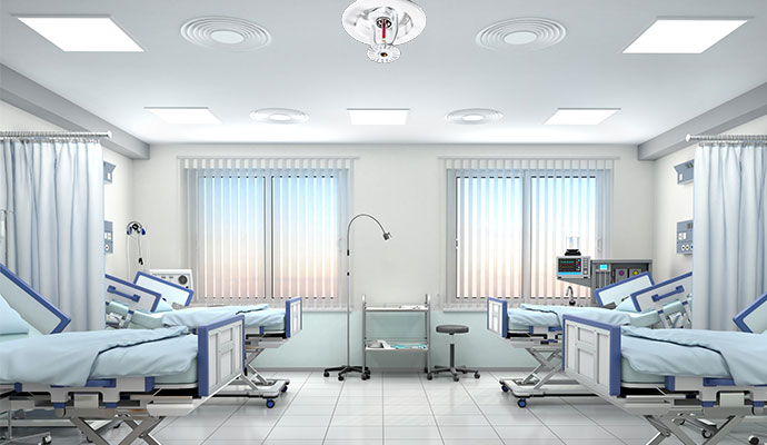 Advantages of Hospital Fire Sprinkler Systems