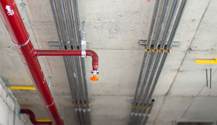 Factory and Industrial Fire Sprinkler in Houston