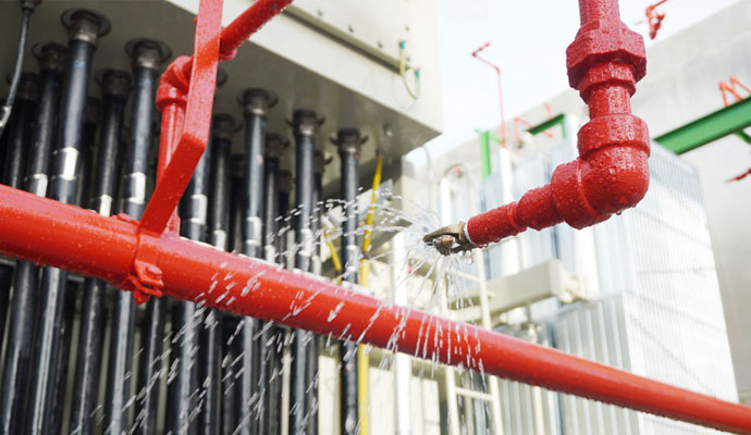 Retail Center Buildout Fire Sprinkler in Houston, TX